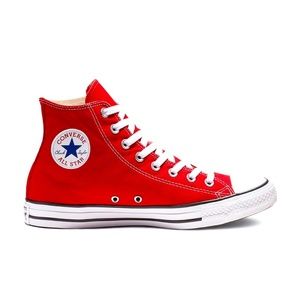 Red Hightop Converse